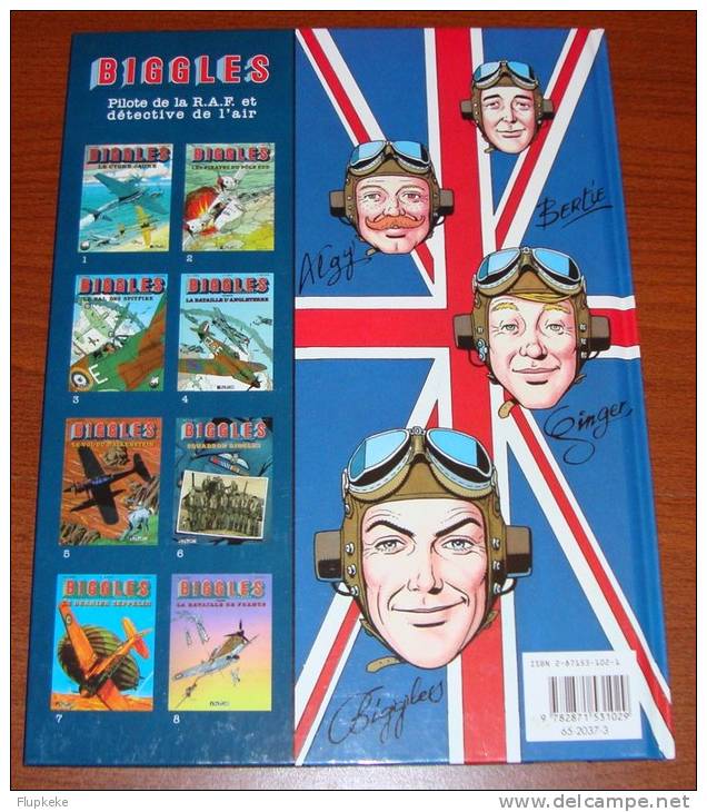 Biggles Raconte La Bataille D´Angleterre Francis Bergèse Bernard Asso Claude Lefrancq Éditeur 1995 - Biggles