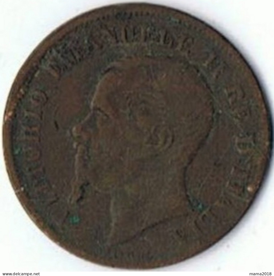 5 Centesimi   1861  N - 1861-1878 : Victor Emmanuel II