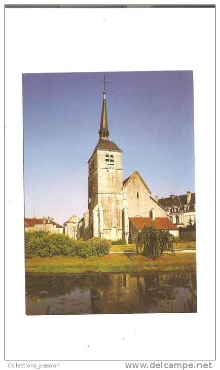 CP, 52, Arc En Barrois, L'Eglise Et Le Jardin Des Gardes, écrite - Arc En Barrois