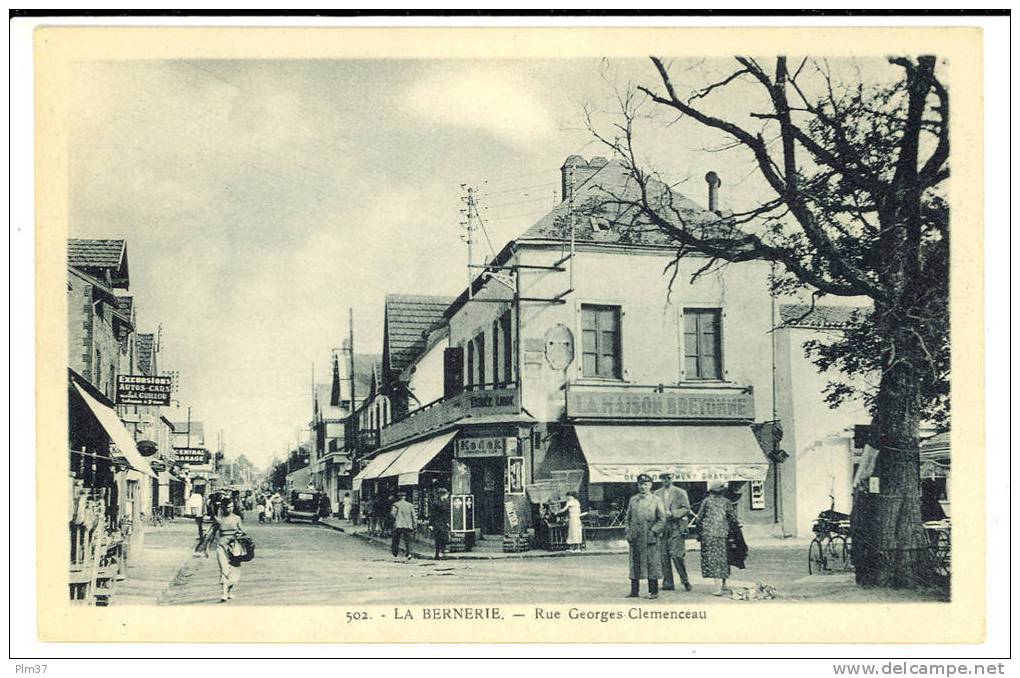 LA BERNERIE - Rue Clemenceau - La Bernerie-en-Retz