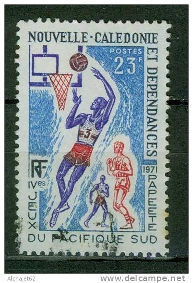 Sport Olympique - Basket Ball - NOUVELLE CALEDONIE - Jeux Du Pacifique Sud - N° 375 - 1971 - Oblitérés