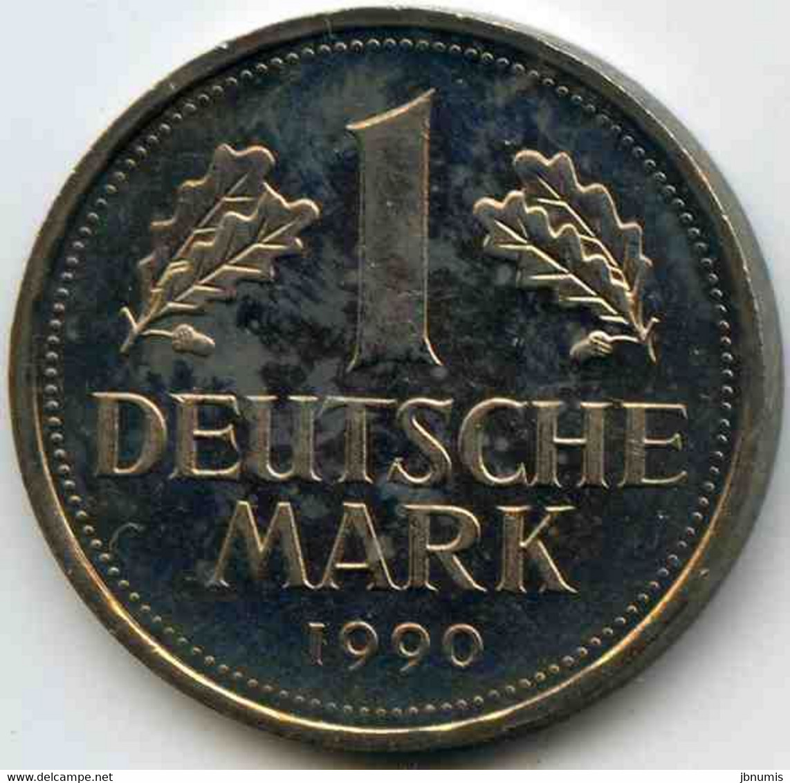 Allemagne Germany 1 Mark 1990 J UNC J 385 KM 110 - 1 Mark