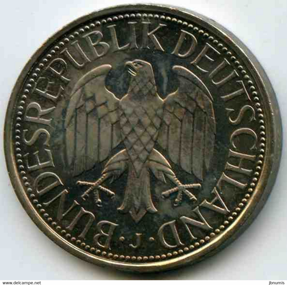 Allemagne Germany 1 Mark 1990 J UNC J 385 KM 110 - 1 Mark
