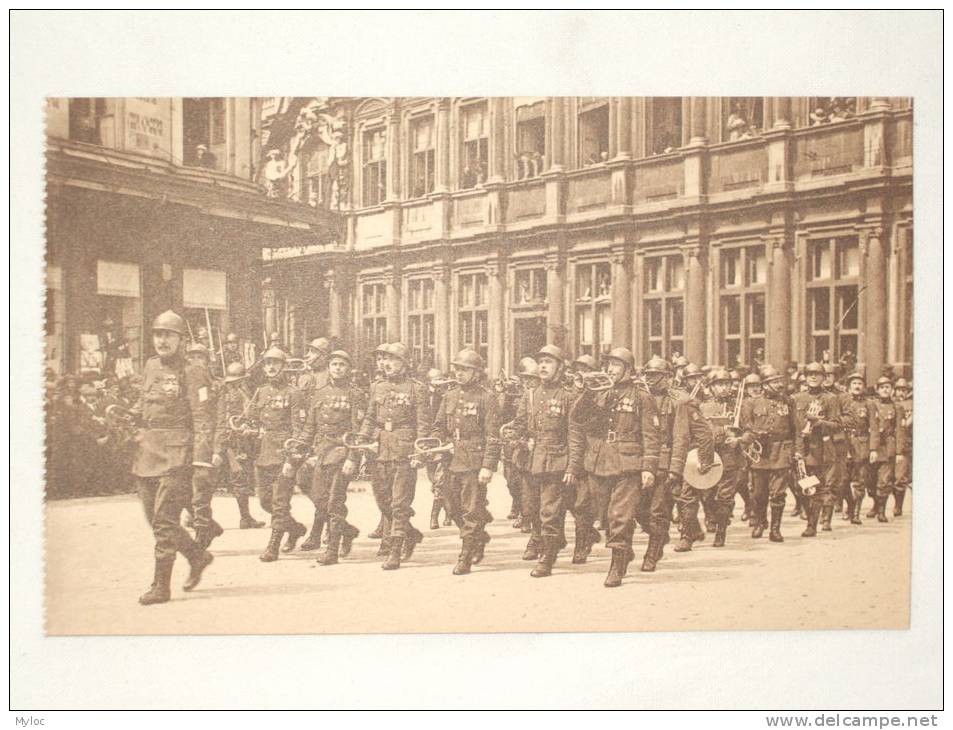 Brugge. Bruges. Processie Van Het H. Bloed. Procession Du Saint-Sang. Musique Militaire. Militaire Muziek. - Brugge