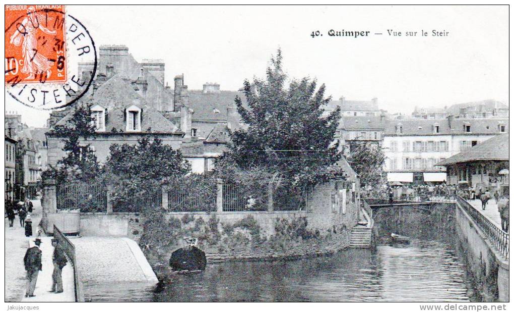 Quimper Vue Sur Le Steir - Quimper