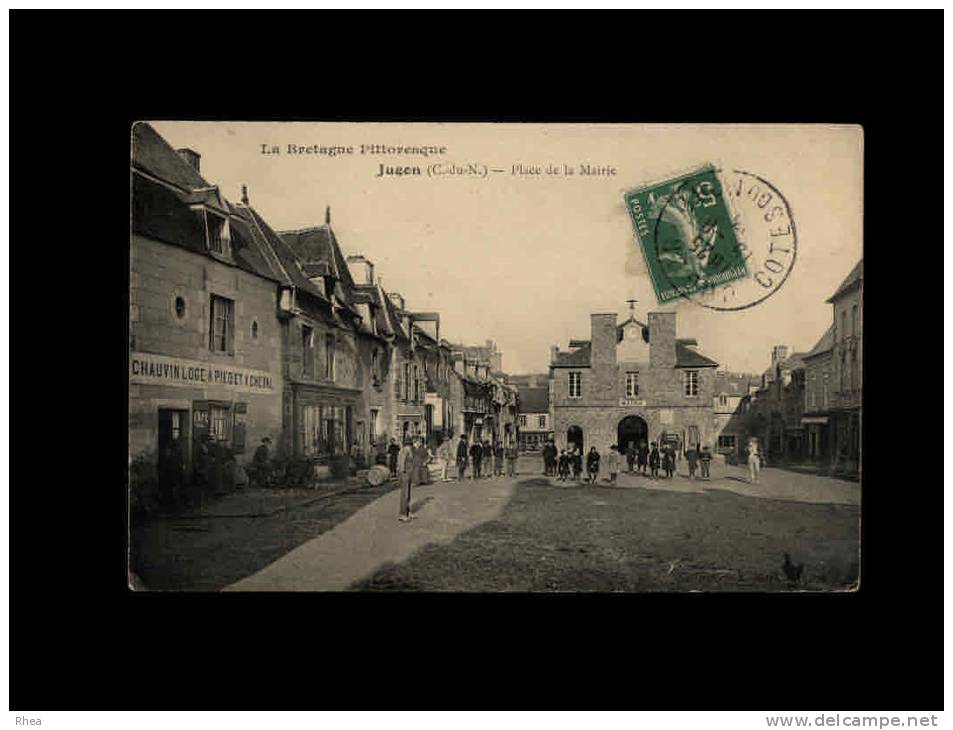 22 - JUGON - Place De La Mairie - Jugon-les-Lacs