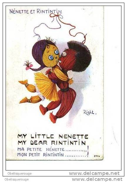 RIGHT MY LITTLE NENETTE  MON PETIT RINTINTIN  N °2924 ED LAPINA - Right