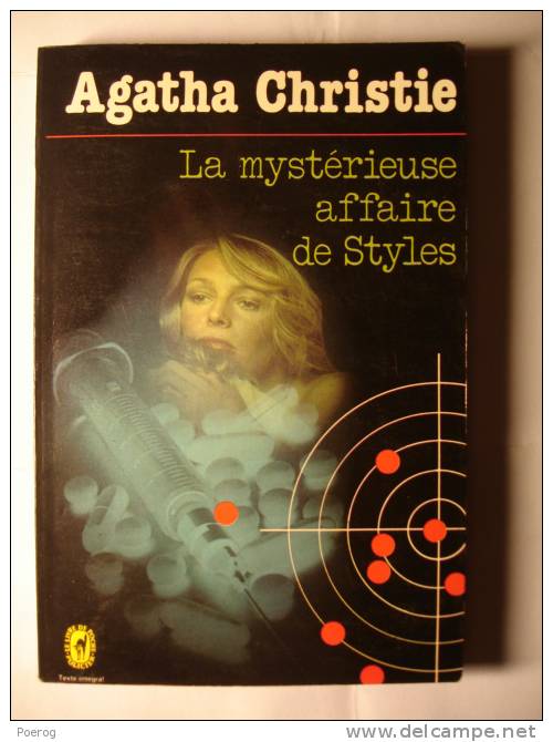 AGATHA CHRISTIE - LA MYSTERIEUSE AFFAIRE DE STYLES - LE LIVRE DE POCHE POLICIER N°4905 - 1979 - TBE - Agatha Christie