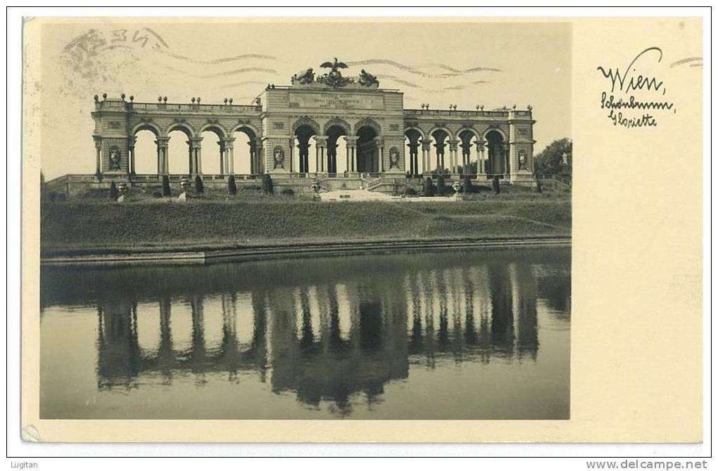 Cartolina - WIEN - VIENNA - CASTELLO DI SCHONBRUMM - AUSTRIA - VIAGGIATA - Schönbrunn Palace