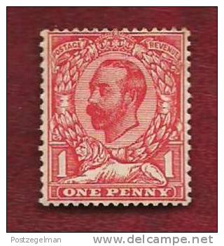 UK 1912 Mint Hinged Stamp(s)  George V Nr. 122 1d Red - Unused Stamps