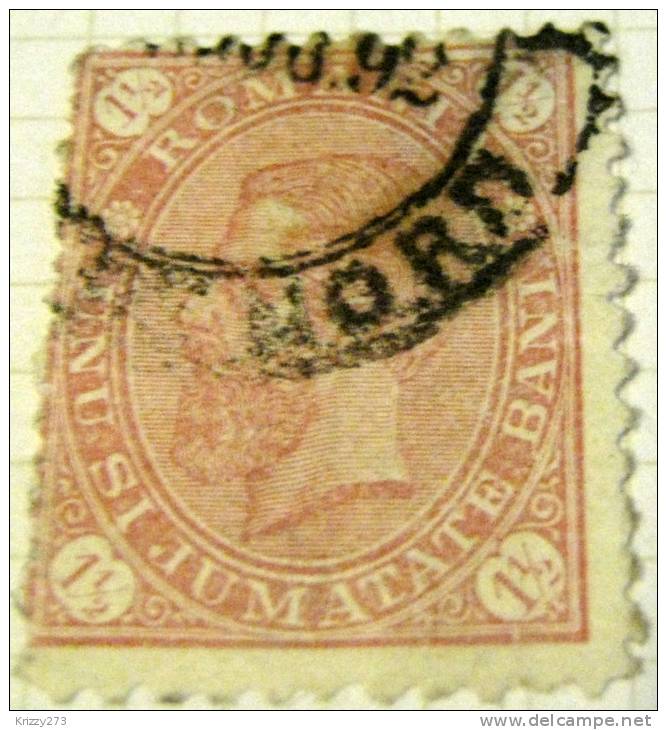 Romania 1890 King Charles 1.5b - Used - Usati