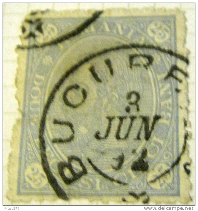 Romania 1890 King Charles 25b - Used - Used Stamps