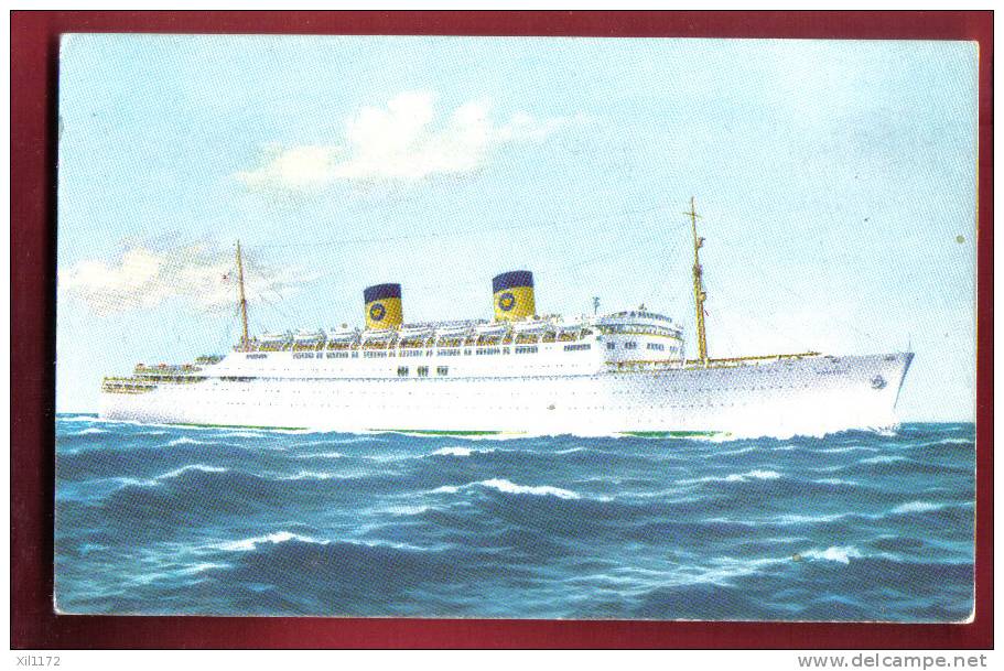 P783 Home Lines S.S. Homeric Cruises. Non Circulé. Tormenia - Paquebots