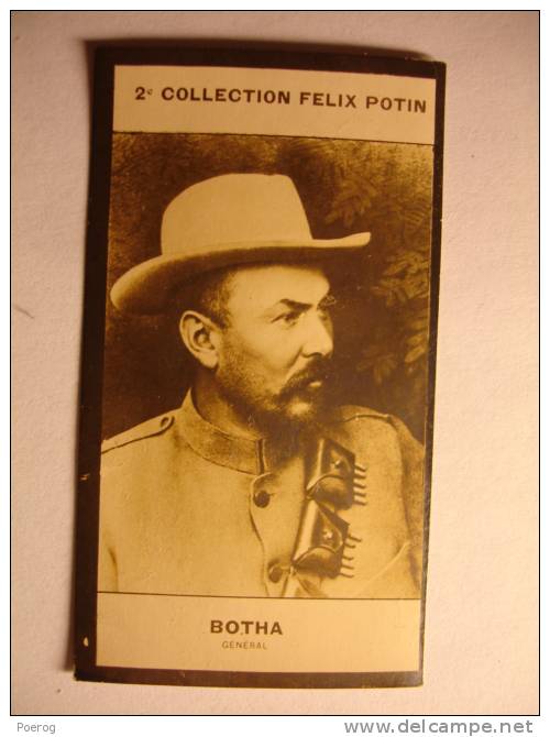 IMAGE PHOTO BROMURE - 2ème COLLECTION FELIX POTIN - LOUIS BOTHA - GENERAL - Militaire Militaria - Félix Potin