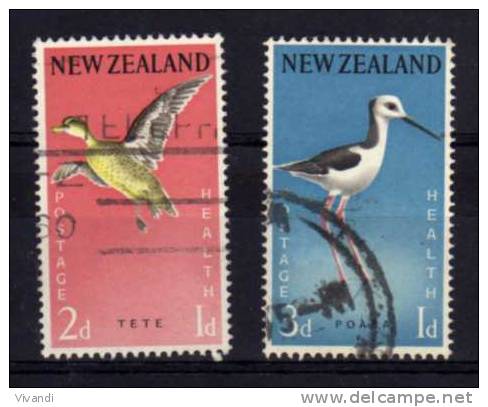New Zealand - 1959 - Health Issue/Birds - Used - Used Stamps