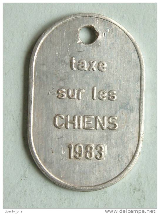 Taxe Sur Les CHIENS - Liège 1983 ( Uncleaned - For Grade, Please See Photo ) ! - Gemeentepenningen