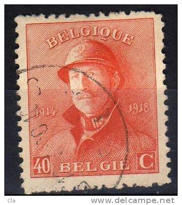 173  Obl  8 - 1919-1920 Roi Casqué