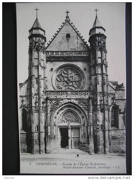 Compiegne.-Facade De L'Eglise St-Antoine - Picardie