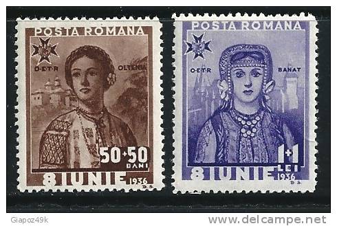 ● ROMANIA 1936 - COSTUMI -  N.° 498 / 99 ** - Cat. ? €  - Lotto N. 2034 - Neufs