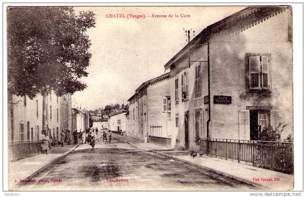 Chatel - Avenue De La Gare - Chatel Sur Moselle