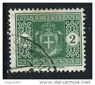 ● ITALIA - LUOGOTENENZA 1945 - Segnatasse - N.° 82  Usato - Cat. ? €  - Lotto N. 656 - Taxe