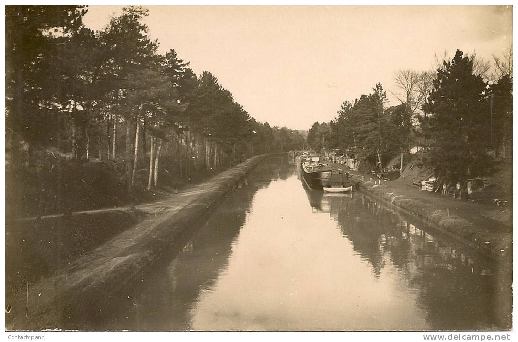 CANAL De L ´ OURCQ  ( 77 ) - Environ De Lizy  ? - Péniches