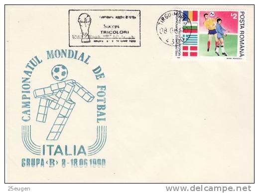 ROMANIA 1990 POSTMARK - 1990 – Italien