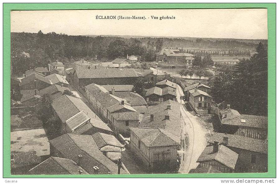 52 ECLARON - Vue Générale - Eclaron Braucourt Sainte Liviere