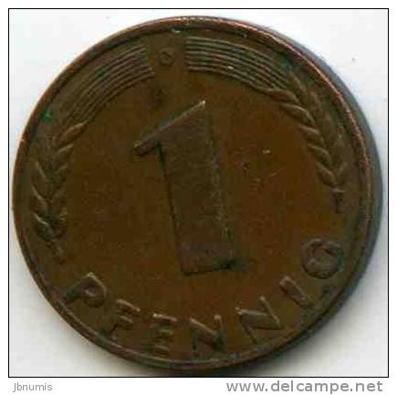 Allemagne Germany 1 Pfennig 1948 D J 376 KM A101 - 1 Pfennig