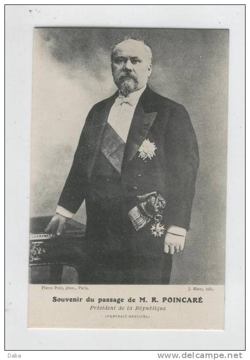 Souvenir Du Passage De M. R. Poincaré. - Personnages