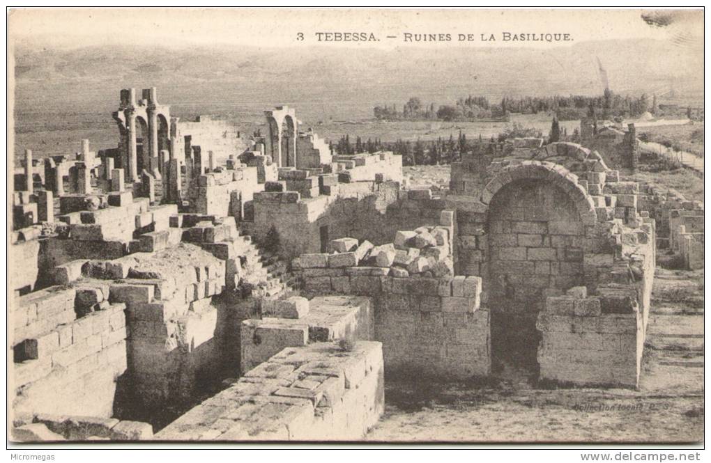 TEBESSA - Ruines De La Basilique - Tebessa