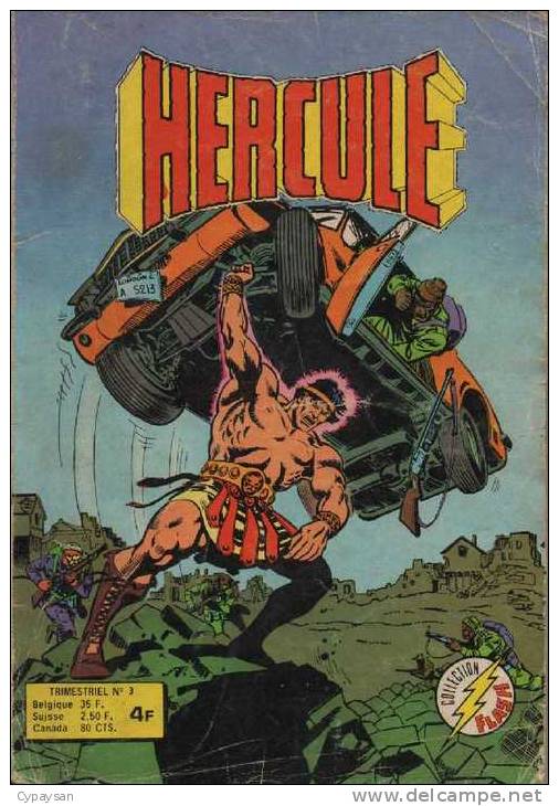 HERCULE N° 3 BE AREDIT  04-1977 - Arédit & Artima