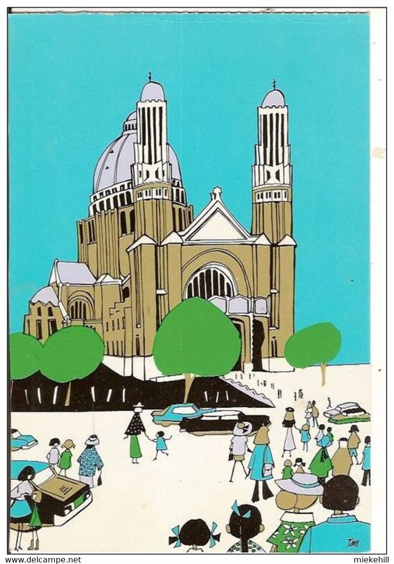 KOEKELBERG-GANSHOREN- BASILIQUE- Illustrateur Tany- - Koekelberg