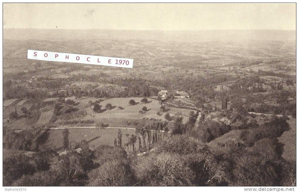 LIMOUSIN - 19 - CORREZE - AYEN - LE BAS LIMOUSIN ET LE MASSIF CENTRAL VUE AERIENNE - Prints & Engravings