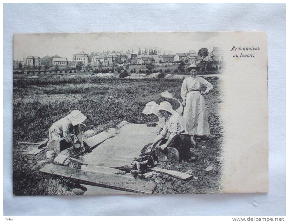 Les Ardennaises Au Lavoir. - Andere & Zonder Classificatie