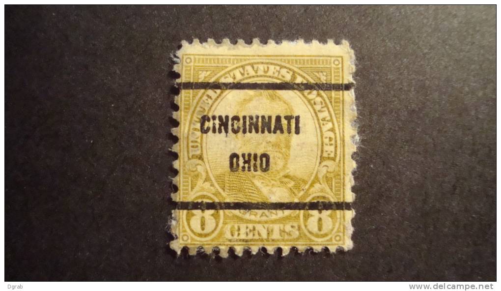 U.S.  1923  Scott #560 Precancel - Voorafgestempeld