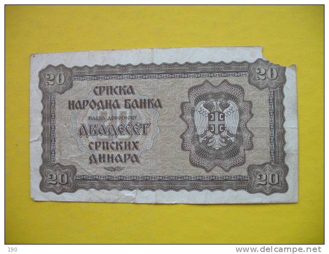 20 DINARA - Serbia