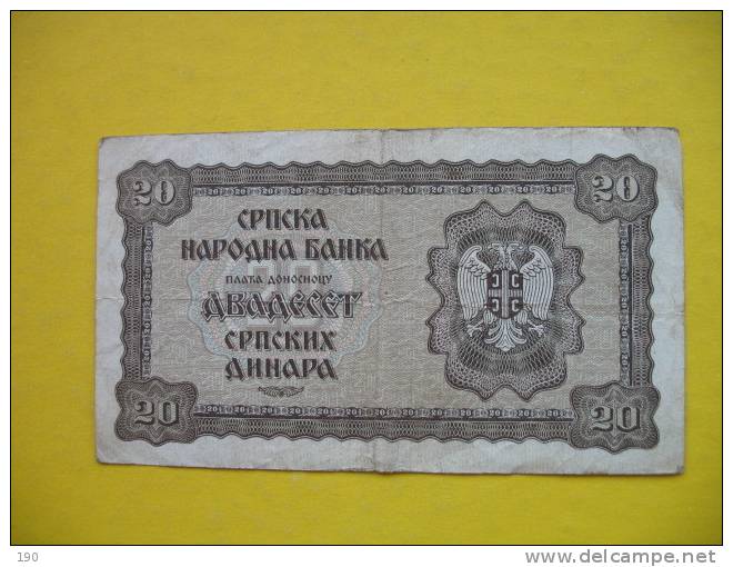 20 DINARA - Serbia