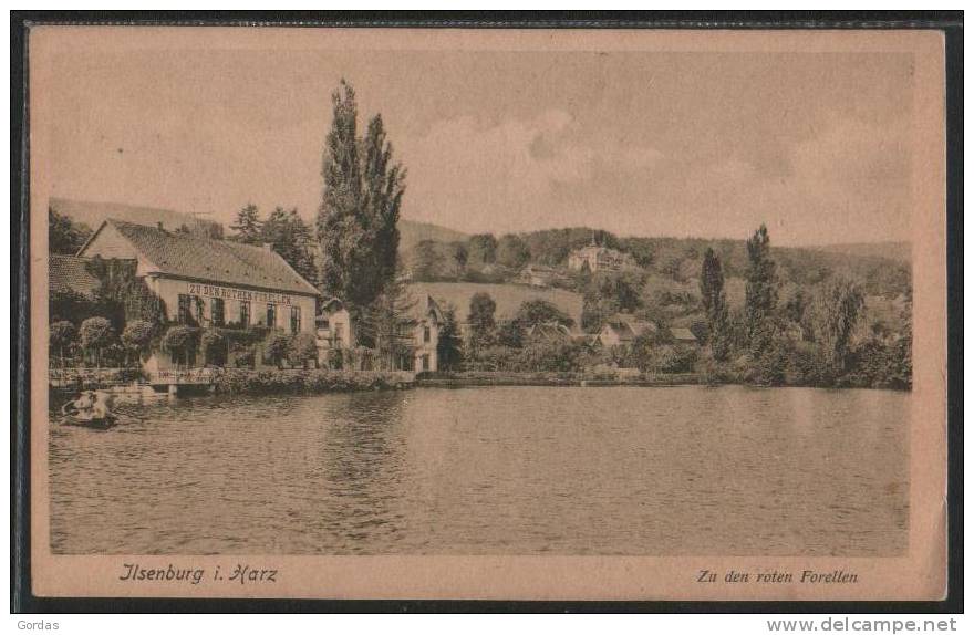 Germany - Ilsenburg In Harz - Zu Den Roten Forellen - Harzgerode