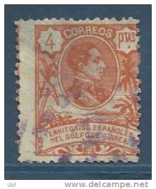 GUINEE ESPAGNOLE , Colonie Espagnole , 4 P , 1909 , N° YT 99 - Guinée Espagnole