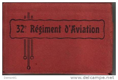 DIJON - 32° Régiment D´aviation - 15 Cartes - Quartier Ferber- Avion Bâtiments - Caudron Breguet Wibault - édition Kempf - Dijon