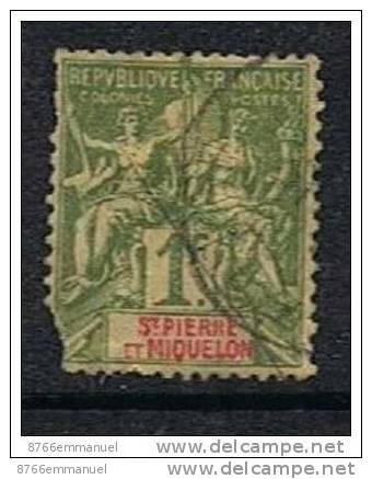 SAINT-PIERRE-ET-MIQUELON N°71 - Used Stamps