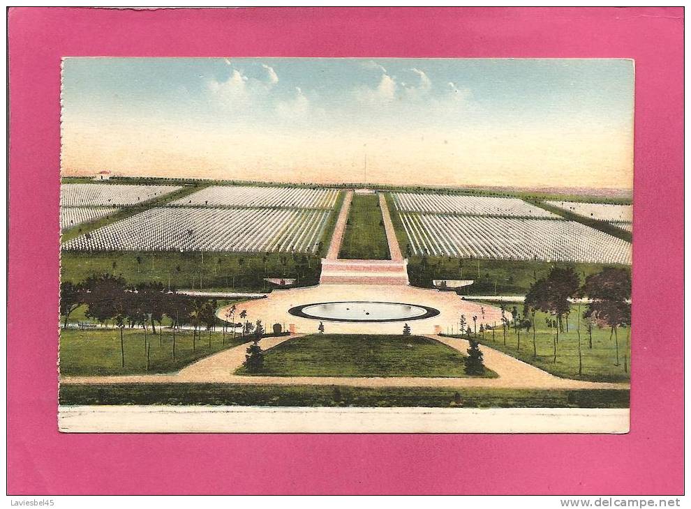 CIMETIERE AMERICAIN MEUSE-ARGONNE - Vue Générale 14095 TOMBES. - Cimetières Militaires