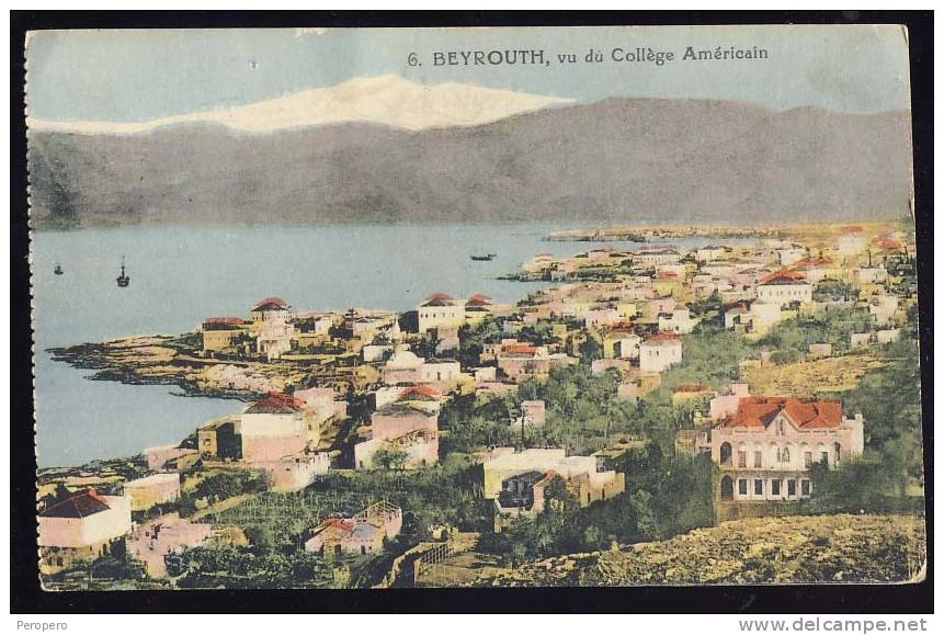 Lebanon  BEYROUTH     Old Postcard - Libanon