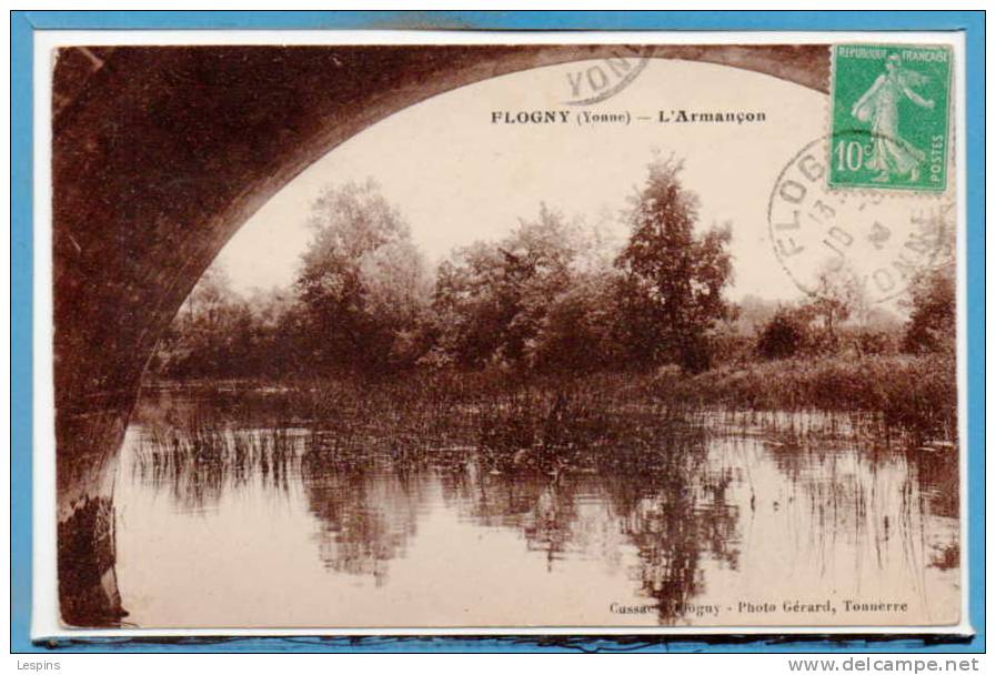 89 - FLOGNY --  L'Armançon - Flogny La Chapelle