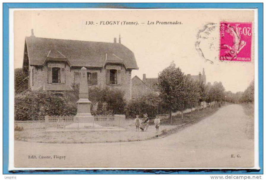 89 - FLOGNY -- Les Promenades - Flogny La Chapelle