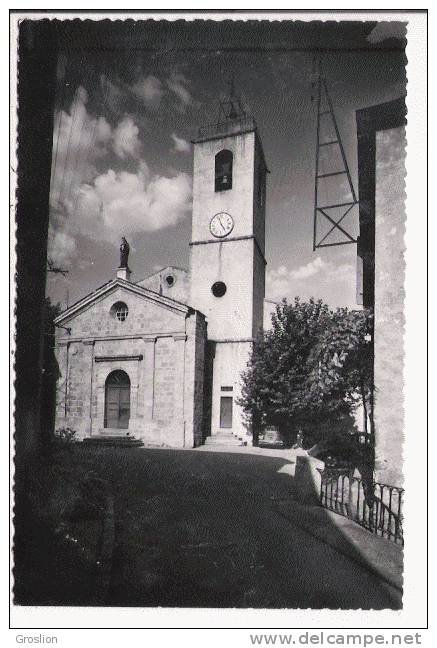 ST ANDRE DE MAJENCOULES (30) CARTE PHOTO VUE DE L'EGLISE - Autres & Non Classés