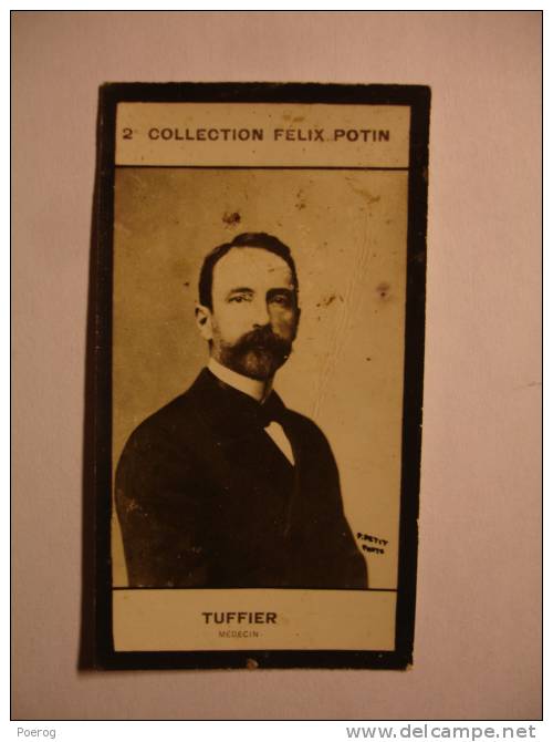 2ème COLLECTION FELIX POTIN - THEODORE TUFFIER - MEDECIN - IMAGE / PHOTO P. PETIT - Docteur Doctor Medecine - Félix Potin