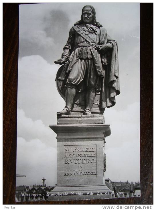 VLISSINGEN - Standbeeld Michiel De Ruyter -  Niet Verzonden - Lot 165 - Vlissingen