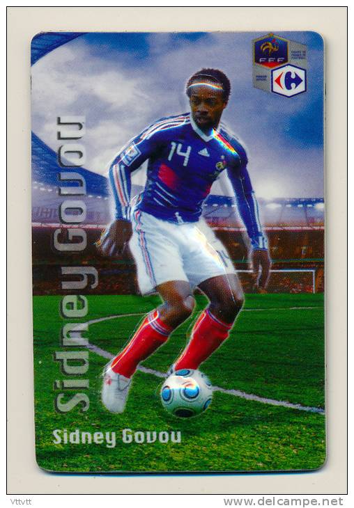 MAGNET : SIDNEY GOVOU, Football Coupe De Monde 2010 , Equipe De France, Carrefour - Sport